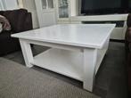 Witte salontafel 1 x 1 m, Ophalen, Vierkant, 50 tot 100 cm, Zo goed als nieuw