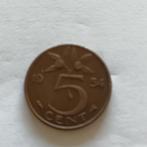 5 cent 1954, Ophalen of Verzenden, Koningin Juliana, 1 cent