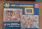 Jan van Haasteren puzzels  2x1000stukjes, Ophalen of Verzenden, 500 t/m 1500 stukjes, Zo goed als nieuw