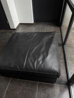 Pouf van Linteloo, Huis en Inrichting, Ophalen, Leer, 75 tot 100 cm, Zo goed als nieuw