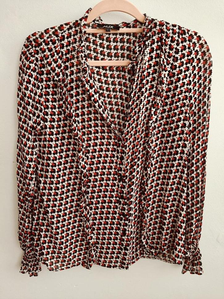 Alix the label blouse maat L, Kleding | Dames, Blouses en Tunieken, Zo goed als nieuw, Maat 42/44 (L), Zwart, Ophalen of Verzenden