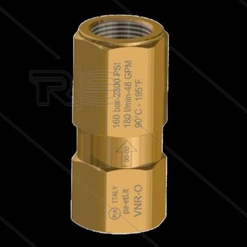 Messing Terugslagklep 180L/min 3/4 inch Bi-Bi beschikbaar voor biedingen