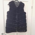 Te koop nooie zwarte faux fur gilet / bodywarmer, Zwart, Ophalen of Verzenden, Maat 36 (S), Onbekend