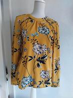 Gele blouse met bloemenprint maat 36 Pigalle, Geel, Pigalle, Ophalen of Verzenden, Zo goed als nieuw