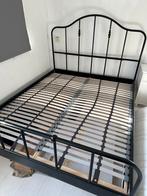 IKEA STJÄRNÖ bedframe met lattenbodem - Zo goed als nieuw!, Ophalen, Zwart, Tweepersoons, Zo goed als nieuw