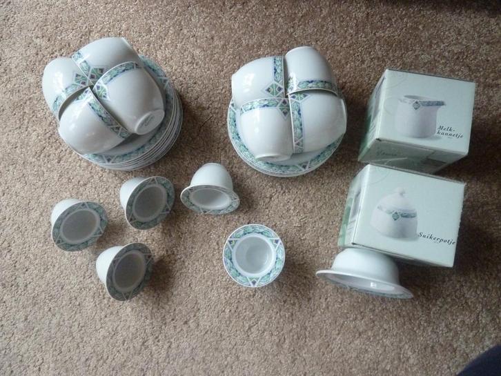 Arzberg Servies onderdelen - A.H. Groen en Blauw, Huis en Inrichting, Keuken | Servies, Zo goed als nieuw, Overige stijlen, Porselein