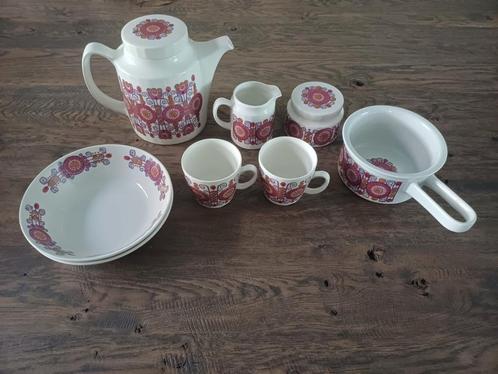 Figgjo Flint Norway Barcarole design 1950 Scandinavie, Antiek en Kunst, Antiek | Servies compleet, Ophalen of Verzenden