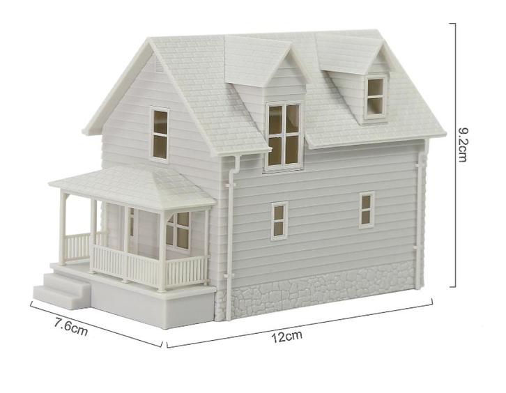 Modelspoor Huis H0 / Modeltrein Gebouw Spoortrein Miniatuur, Hobby en Vrije tijd, Modeltreinen | H0, Nieuw, Brug, Tunnel of Gebouw