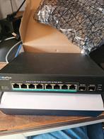 Gigaplus 2.5 Gbps switch POE. 10 ports, Ophalen, Zo goed als nieuw