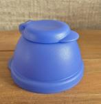 Tupperware bol deksel voor Trendy bekers Ø 9cm NIEUW Blauw, Ophalen of Verzenden, Nieuw, Blauw, Overige typen