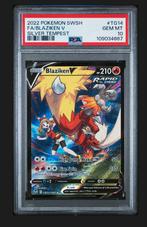 PSA 10 GEM MINT Blaziken V TG14, Ophalen, Zo goed als nieuw, Losse kaart