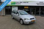 Opel Astra Wagon 1.6 Njoy (bj 2004), Auto's, Opel, 47 €/maand, Origineel Nederlands, Te koop, Zilver of Grijs