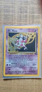 Pokemon Basic Mr. Mime 6/64 holo card, Ophalen of Verzenden, Zo goed als nieuw, Losse kaart
