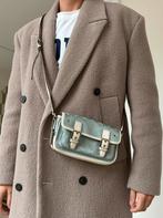 Vintage Coach tas licht blauw wit monogram, Ophalen of Verzenden, Zo goed als nieuw, Blauw