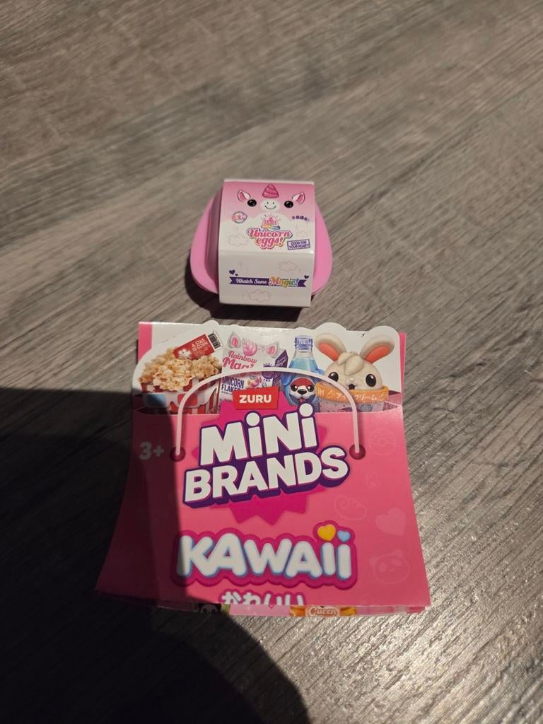 Zuru mini brands kawaii - unicorn eggs, Verzamelen, Poppetjes en Figuurtjes, Verzenden, Zo goed als nieuw