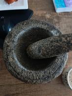 Oude Granieten Vijzel - Zwaar en Authentiek, Huis en Inrichting, Ophalen of Verzenden, Gebruikt