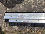Borstel tochtstrips/ dorpelstrip nieuw IBS 220cm aluminium, Ophalen, Nieuw, Overige materialen