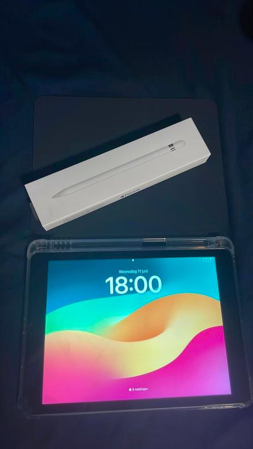Ipad 6e gen + nieuwe apple pencil., Computers en Software, Apple iPads, Nieuw, Apple iPad, Wi-Fi, 11 inch, 32 GB, Grijs, Ophalen