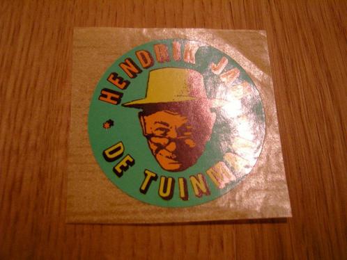 sticker hendrik jan de tuinman, Verzamelen, Stickers, Zo goed als nieuw, Bedrijf of Vereniging, Ophalen