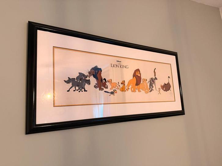 Walt Disney Lion King Sericel - Limited Edition, Antiek en Kunst, Kunst | Tekeningen en Foto's, Ophalen of Verzenden