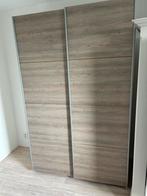 Kledingkast met schuifdeuren, Huis en Inrichting, Kasten | Kledingkasten, Ophalen, Met plank(en), Kunststof, Gebruikt