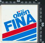 Sticker: Fina - Olien, Ophalen of Verzenden, Zo goed als nieuw, Auto of Motor