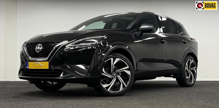 Nissan Qashqai 1.3 MHEV Xtronic Tekna Plus*Pano*Bose*Adaptiv, Auto's, Nissan, Bedrijf, Te koop, Qashqai, 360° camera, ABS, Achteruitrijcamera