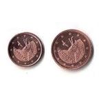 1 + 2 Eurocent Andorra 2018 - UNC, Verzenden, Overige landen, Overige waardes, Setje