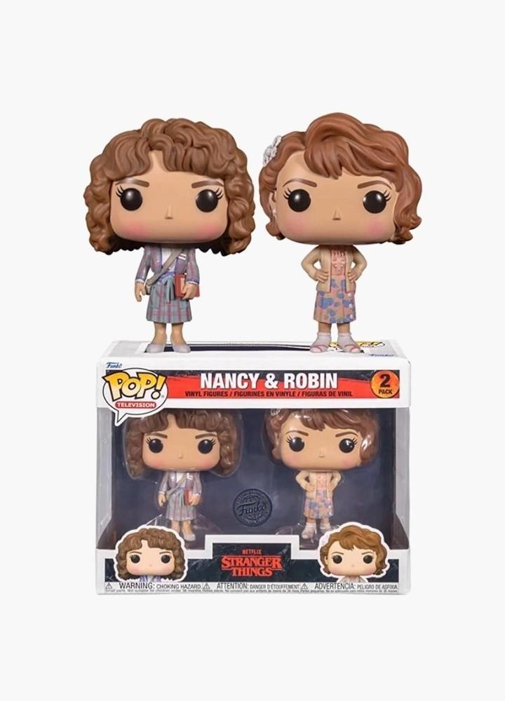 Stranger things 2 pack funko Nancy and Robin, Verzamelen, Poppetjes en Figuurtjes, Nieuw, Ophalen