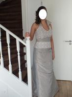 Trouwjurk Creations of Leijten - taupe / licht roze, Kleding | Dames, Trouwkleding en Trouwaccessoires, Ophalen of Verzenden, Zo goed als nieuw