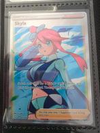 Pokémon kaart Skyla, Hobby en Vrije tijd, Verzamelkaartspellen | Pokémon, Ophalen of Verzenden, Zo goed als nieuw, Losse kaart
