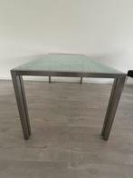 Gratis af te halen leuke eettafel van glas, 50 tot 100 cm, 150 tot 200 cm, Gebruikt, Rechthoekig