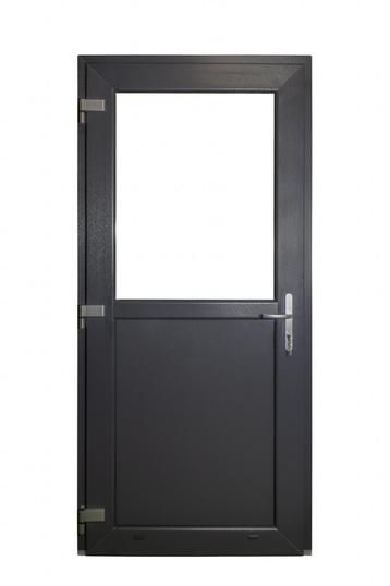 Deur 1/2 glas Antraciet b98 x h215 RAL7016 beschikbaar voor biedingen