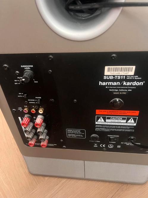 Harman Kardon SUB-TS11 Subwoofer, Audio, Tv en Foto, Luidsprekers, Gebruikt, Subwoofer, Overige merken, Ophalen