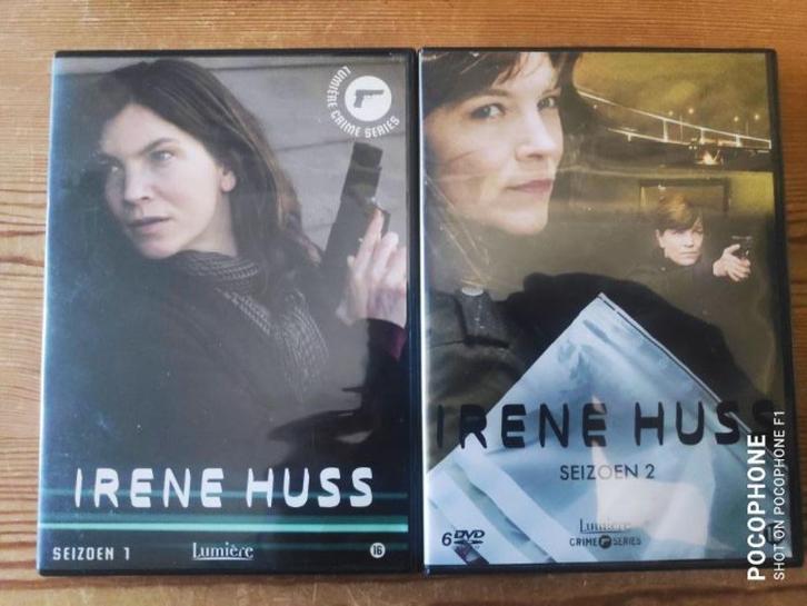 IRENE HUSS - SEIZOEN 1 EN 2 - LUMIERE, Cd's en Dvd's, Dvd's | Tv en Series, Zo goed als nieuw, Actie en Avontuur, Boxset, Vanaf 16 jaar