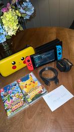 Zeer weinig gebruikte Nintendo Switch! V2, Spelcomputers en Games, Switch 2019 Upgrade, Met games, Ophalen of Verzenden, Zo goed als nieuw