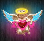 Neon Engel Lamp - I Love You, Ophalen of Verzenden, Nieuw