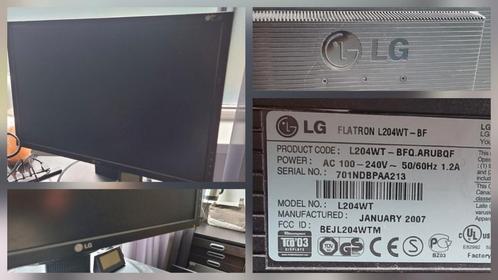 LG Monitor 20 inch met HDMI verloop – mag weg teab of ruil, Computers en Software, Monitoren, Zo goed als nieuw, 60 Hz of minder