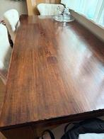 Houten eethoektafel, Huis en Inrichting, Tafels | Eettafels, Ophalen, Gebruikt, 100 tot 150 cm, 200 cm of meer