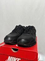 ALS NIEUW! Maat 45,5 - Nike Air Max 90 Leather Triple Black, Verzenden, Zwart, Nike, Nike