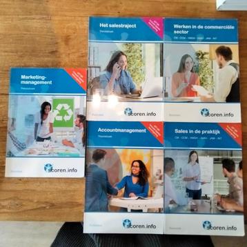 Theorieboeken Account management / Marketing 5x beschikbaar voor biedingen