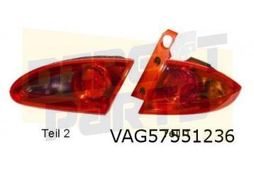 Seat Leon (9/05-4/09) Achterlicht Rechts binnen Origineel! 1 beschikbaar voor biedingen