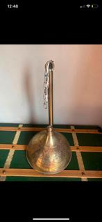 Marokkaanse koperen hanglamp, Overige materialen, Gebruikt, Ophalen of Verzenden, Oosters
