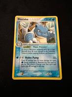 Blastoise Holo EX Crystal Guardians 14/100 EXC/NM, Ophalen of Verzenden, Losse kaart, Zo goed als nieuw