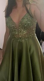 Groene gala jurk, Kleding | Dames, Gelegenheidskleding, Galajurk, Nieuw, Ophalen of Verzenden, Maat 36 (S)