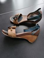 Lazamani pumps, leer, m. 38, met klittenband, Ophalen of Verzenden, Nieuw