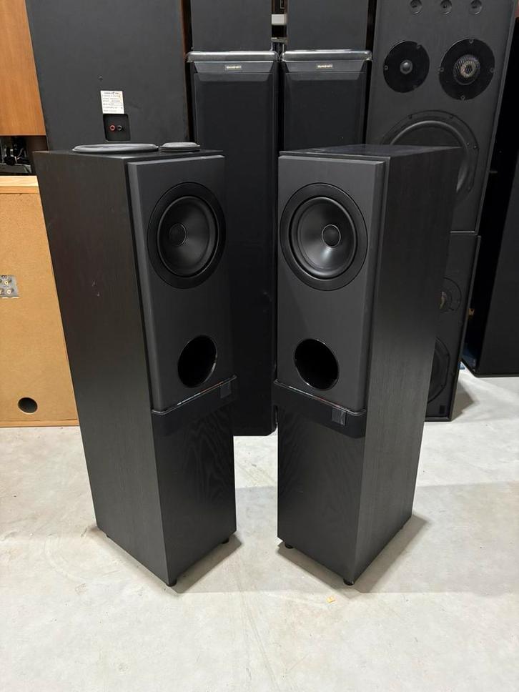 Kef 103.4 Reference Series - Luidspreker Set, Audio, Tv en Foto, Luidsprekers, Front, Rear of Stereo speakers, 120 watt of meer