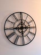 Riverdale Newbridge Wandklok - 70cm - Zwart, Ophalen of Verzenden, Nieuw, Analoog, Wandklok