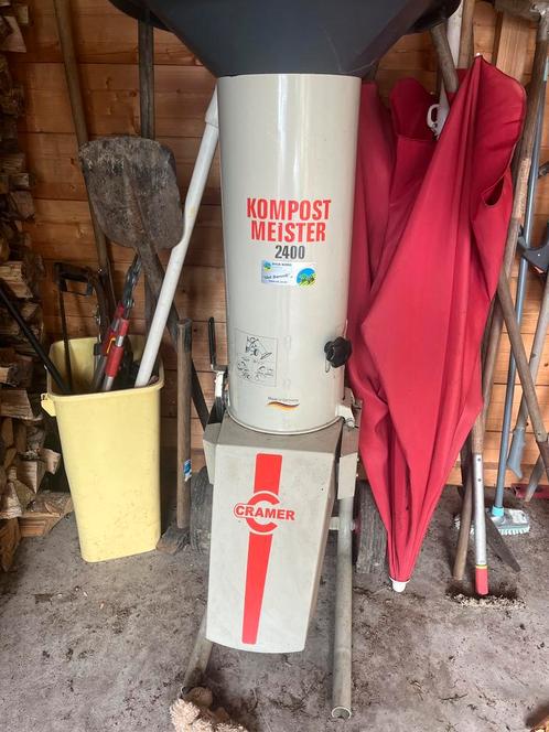 Takkensnipperaar - Cramer kompost meister 2400, Tuin en Terras, Hakselaars, Zo goed als nieuw, Ophalen