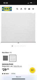 Skoglöver IKEA rolgordijnen , 100x195 cm  , nieuw, Huis en Inrichting, Stoffering | Gordijnen en Lamellen, Wit, Nieuw, IKEA, 150 tot 200 cm